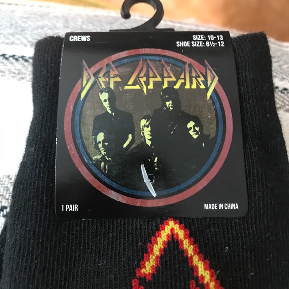 Def Leppard Normcore Socks - Picture 3 of 4